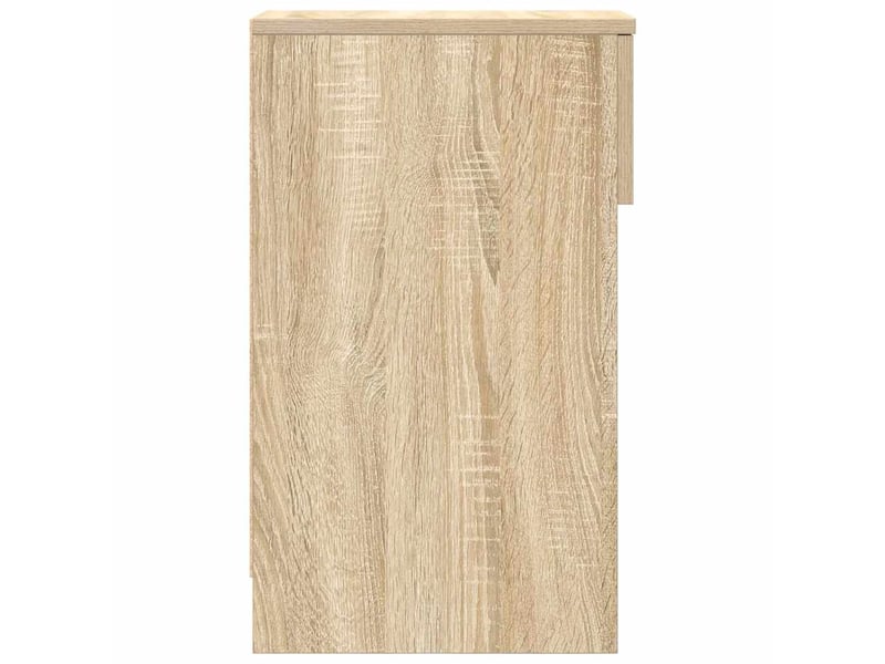  Table de chevet - cabinet de chevet - table de nuit avec tiroir chêne sonoma 20x36x60 cm  - Conforama E