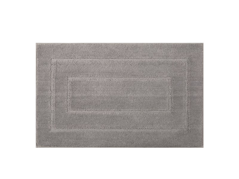  Tapis de bain 40x60 cm – antidérapant, absorbant, lavable en machine, gris clair  - Conforama A