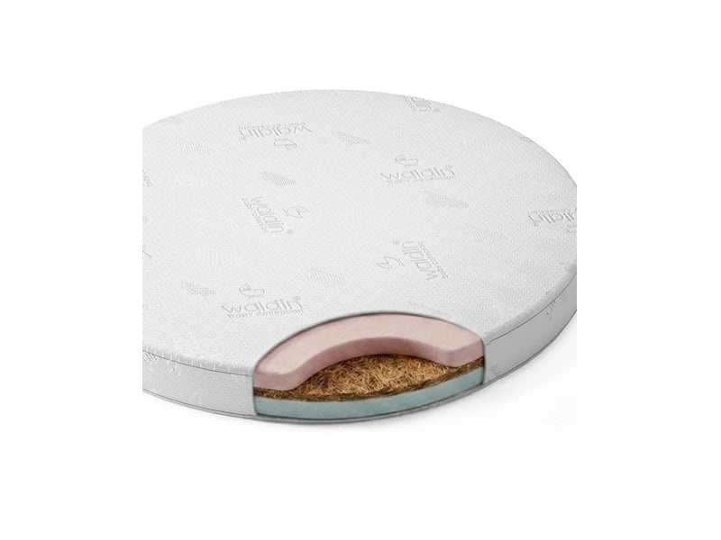  Matelas coco petit format pour lit 7 en 1 ovale - écru waldin KOKOS-OWAL-MINI - Conforama C