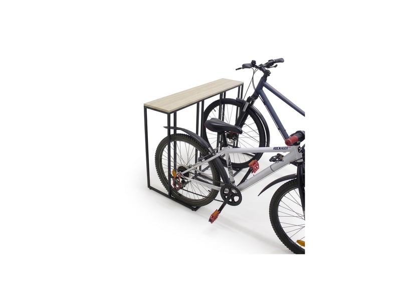 Porte-vélos koro en métal noir 116,5 x 50 x 77,5 cm - Conforama A
