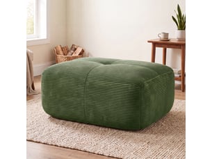 Pouf / repose pied <strong></strong> <strong>92.5x75x40cm</strong> vert
