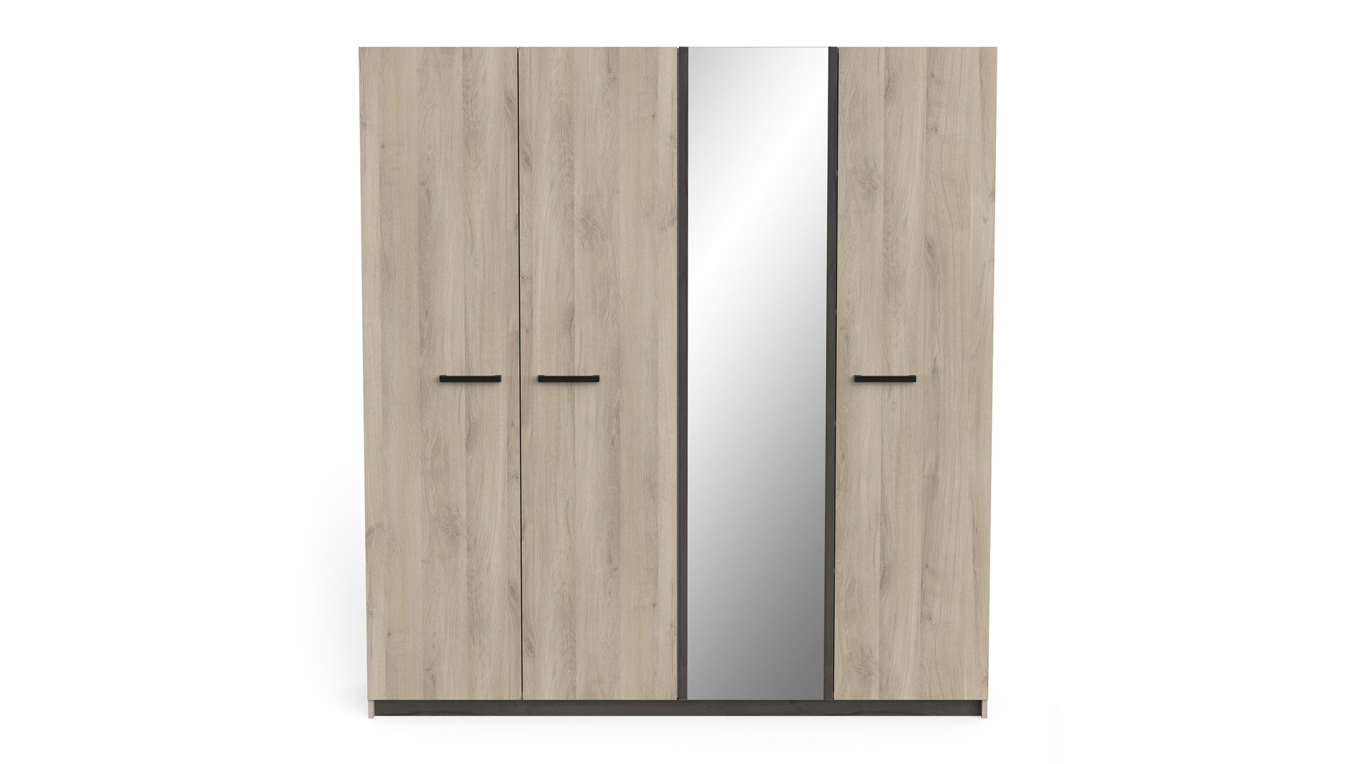 Armoire WATSON bois clair 191.5 Conforama