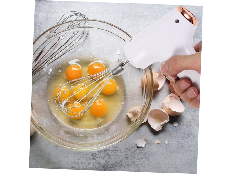  Batteur à œufs électrique portable pour monter les blancs d'œufs en neige et mélanger divers aliments GTR03808 - Conforama D