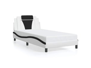 Lit simple 100x200 cm    coloris blanc