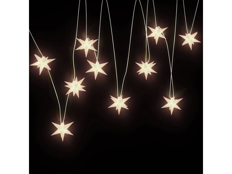 Lumière de noël 10 led blanc 10 cm  - Conforama D