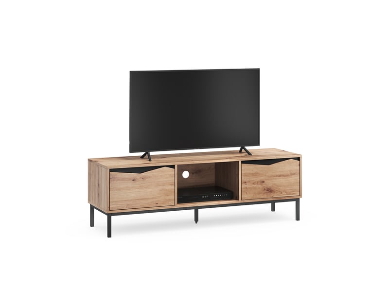  Vicco meuble tv, chênenoir, 135.3x43.5cm  - Conforama E