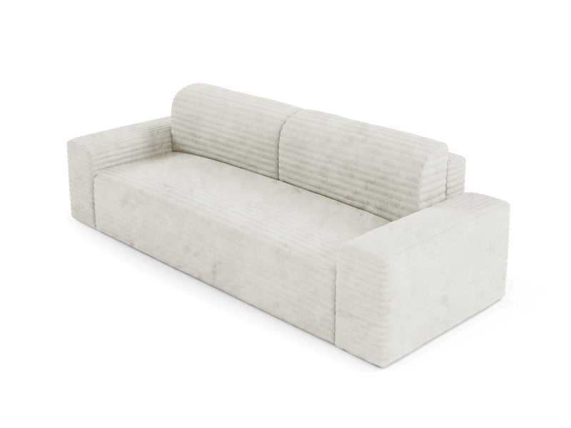 Canapé coco avec fonction de couchage couleur : tilia blanc - Conforama C