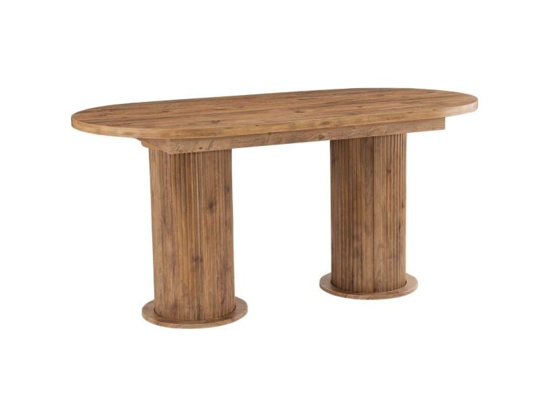  Table de repas extensible gusto noyer  - Conforama A