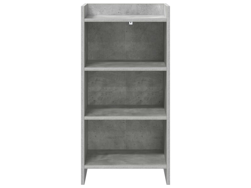  Buffet - bahut - meuble de rangement gris béton 40 x 36 x 80 cm bois d'ingénierie  - Conforama D