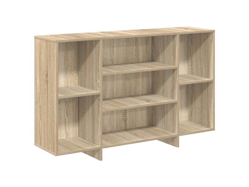Buffet - bahut - meuble de rangement chêne sonoma 120x30x75 cm bois d'ingénierie - Conforama A