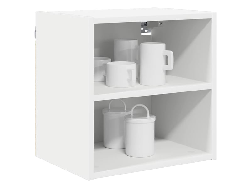  Meuble de rangement cuisine, armoire suspendue blanc 40x29,5x40cm bois d'ingénierie  - Conforama C