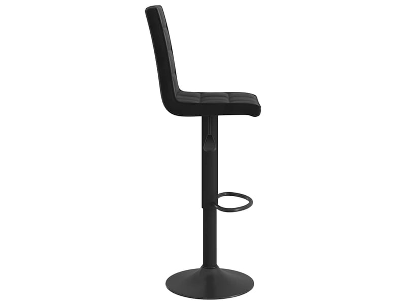  Tabouret de bar, chaise de bar noir velours shl38780  - Conforama D