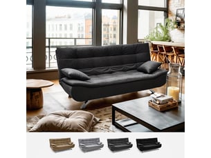 Banquette lit convertible couchage Occasionnel MODUS SOFÃ&nbsp; Modus Sofà noir