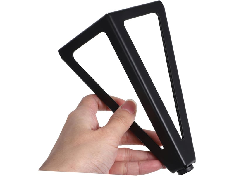  Meuble métal noirs de table basse canapé de rechange robustes et stables pour meubles  - Conforama B