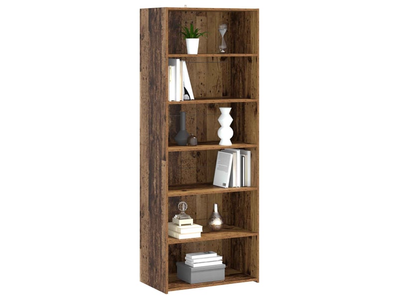 Buffet salon, buffet de rangement bois ancien 70x41x185 cm bois d'ingénierie - Conforama C