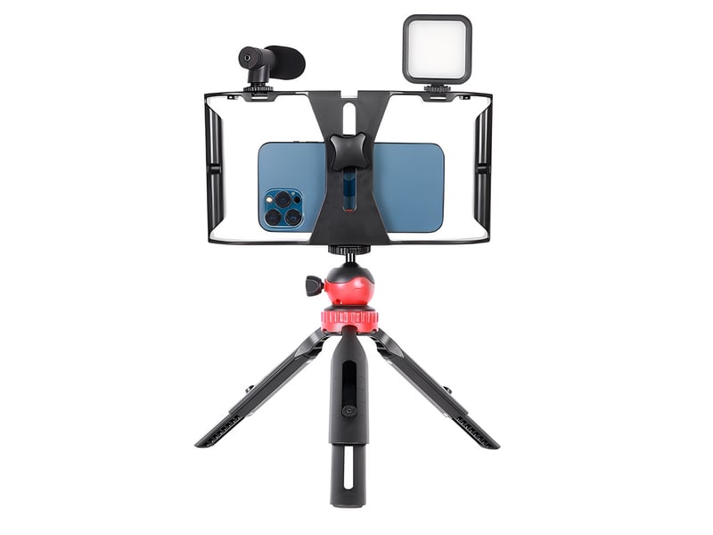  Kit vidéo rig handheld – stabilisateur pour smartphone, iphone et appareil photo  - Conforama A