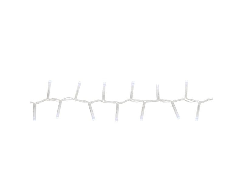  Guirlande lumineuse cluster d'extérieur 12,5 m 625 led blanc froid 13 fonctions sur secteur  - Conforama D