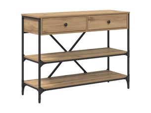 Console 0 tiroir(s) coloris beige <strong></strong> <strong></strong>