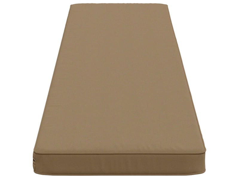 Coussin de banc, coussin d'assise, coussin pour chaisecanapé 1 pièce vught 100 % polyester taupe cf52262 - Conforama D