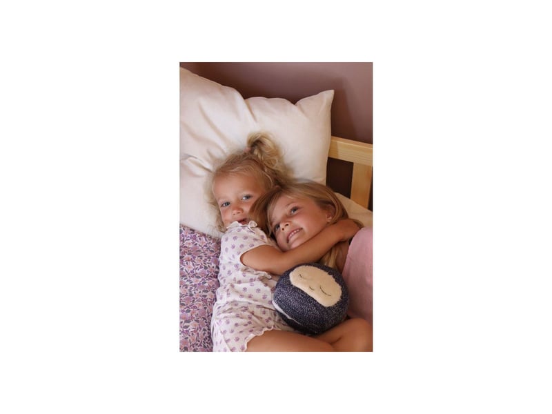  Peluche veilleuse gaby activée par pleurs avec 6 sons apaisants blanc bruit battement de coeur MOR3770040227107 - Conforama D