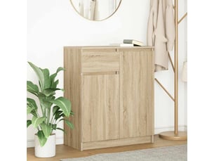 Buffet 2 porte(s) 1 tiroir(s) - 71 cm coloris marron