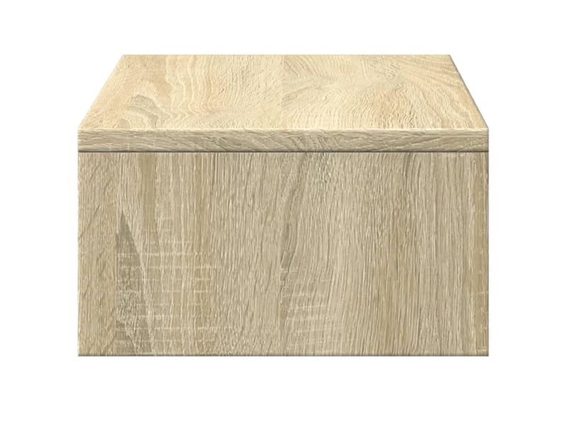  Support de moniteur table meuble bureau avec tiroirs sonoma bois d'ingénierie marron 02_0044945  - Conforama D