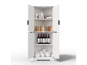 Buffet      - 60 cm coloris blanc 