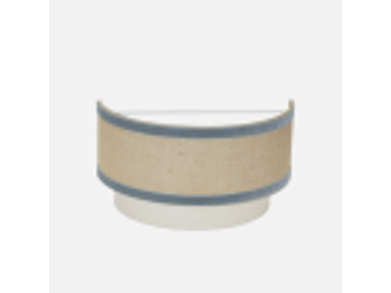  Applique murale fabrilamp cornalina beige bleu e27 17,5 x 30 x 16 cm 246961008 - Conforama D