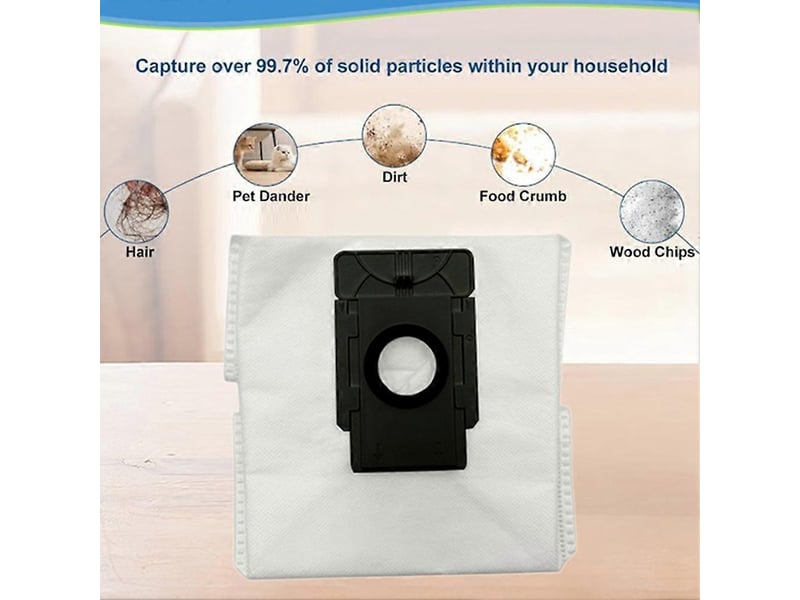  4pcs vacuum cleaner dust bag accessories for 360 s8 for 360 s8 plus vacuum cleaner accessories replacement dust bags  - Conforama E