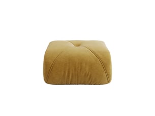 Pouf / repose pied <strong></strong> <strong></strong> jaune