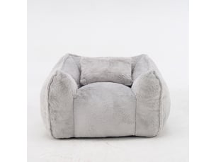 Pouf / repose pied PANGIVO T6011P533766 gris