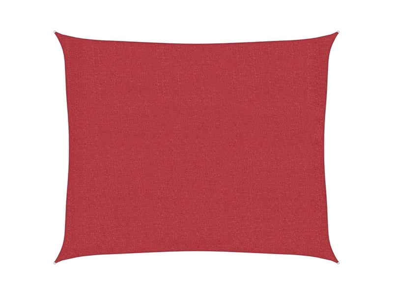  Voile d'ombrage - voile d'ombre - voile parasol 160 gm² rouge 2,5x3 m pehd  - Conforama A
