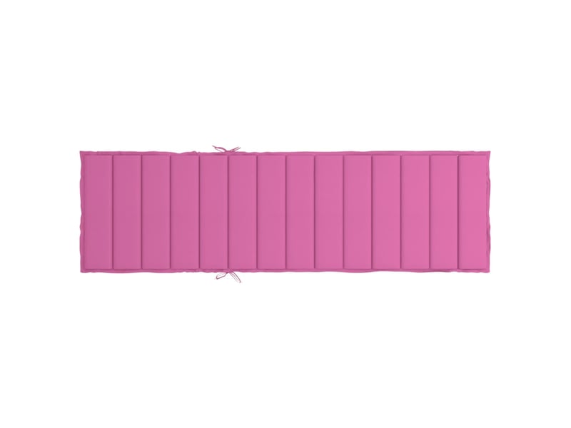  Coussin de transat, coussin pour bain de soleil tissu oxford (100% polyester) rose cf56241  - Conforama E