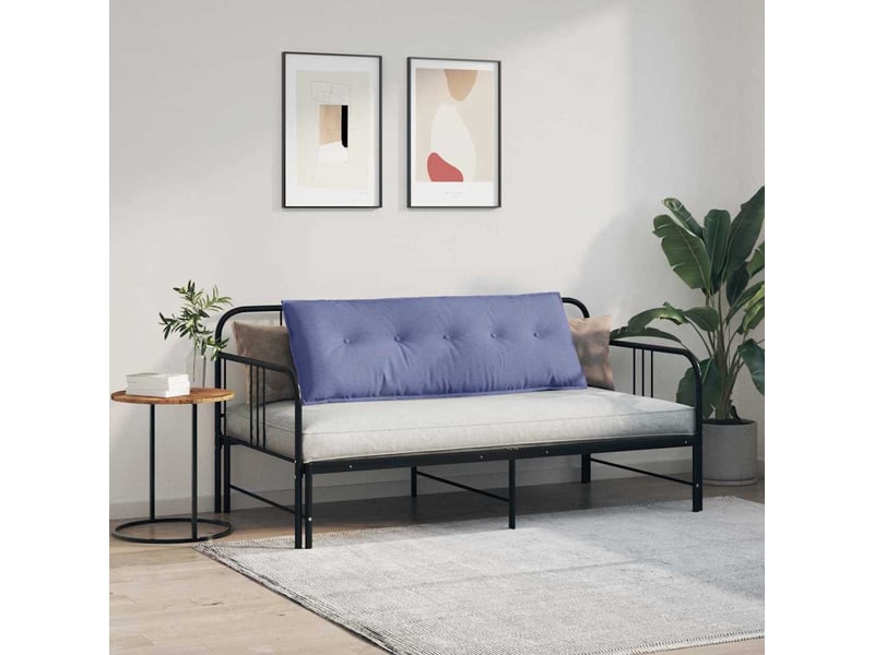  Coussin de dos, coussin de dossier bleu denim 140 x 19 x 50 cm tissu cf54541  - Conforama D