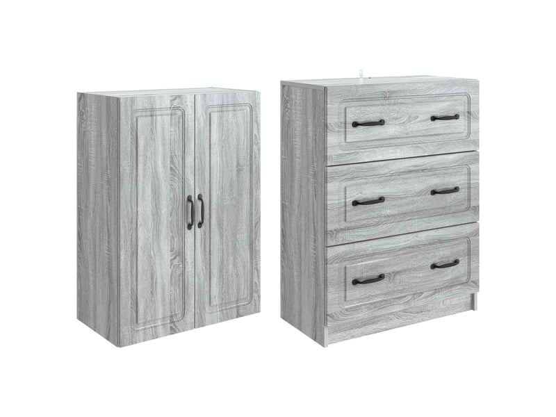  Ensemble de meubles 2 pcs, rangement de salon 66 x 34,5 x 87 cm bois d'ingénierie shl5850  - Conforama D