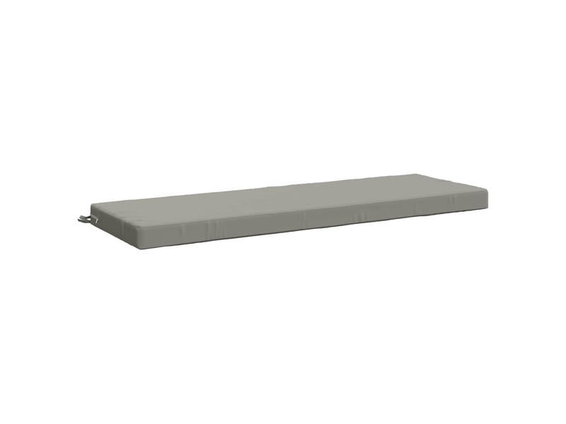  Lot de 2 coussins de banc, coussins d'assise soest 100 % polyester gris cf57279  - Conforama D