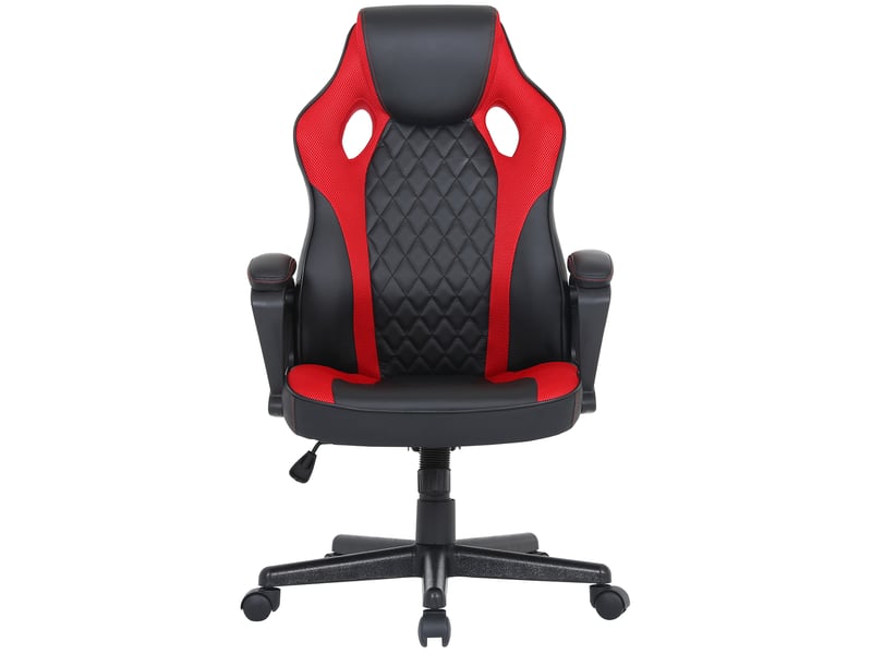 Lot De 4 Housses Chaise Gaming – Accoudoirs, Dossier, Siège – Polyester Blanc, Lavable, Élastique