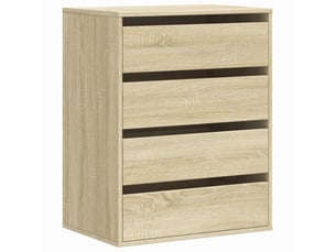 Commode 1 tiroir(s)    <strong></strong> <strong></strong> coloris beige largeur 60 cm