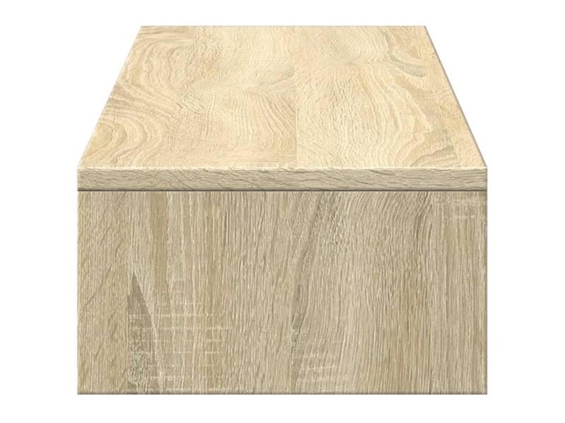  Support de moniteur table meuble bureau avec tiroirs sonoma bois d'ingénierie marron 02_0044944  - Conforama D