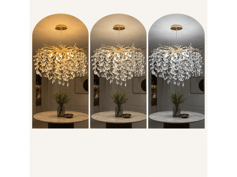  Lustre branches linéaire l 160 cm ASLED-495 - Conforama E