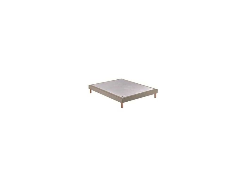  Sommier tapissier epeda 2 x 80 x 200 cm bois massif epicea finition noyer ferme 7777620 - Conforama A