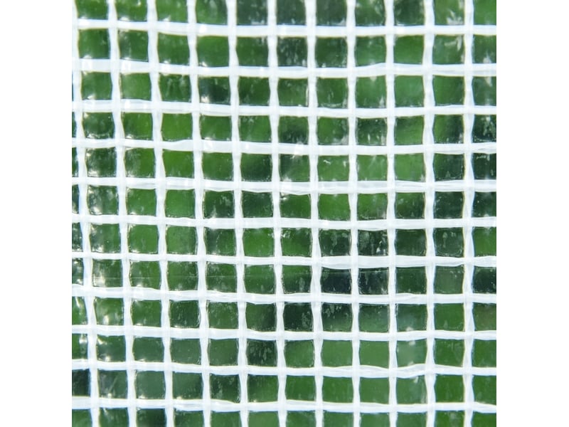  Serre de jardin 270 x 90 x 90 cm – blanc – 3 fenêtres enroulables à fermeture zippée pour plants et légumes  - Conforama D