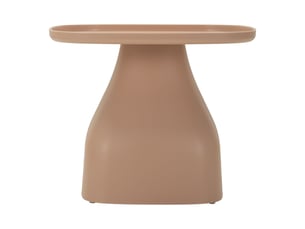 Table basse gea en plastique rose antique 48x48x38 cm