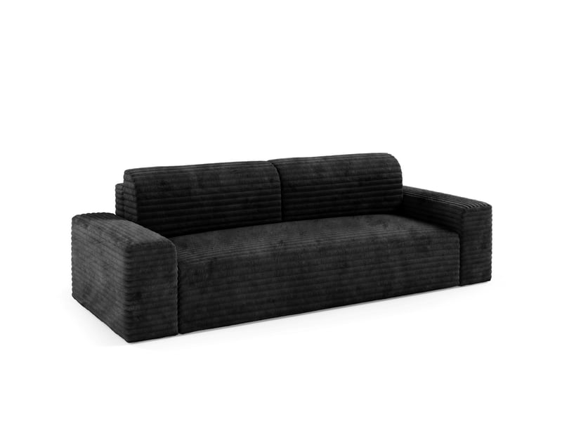  Canapé coco avec fonction de couchage couleur : tilia noir  - Conforama C