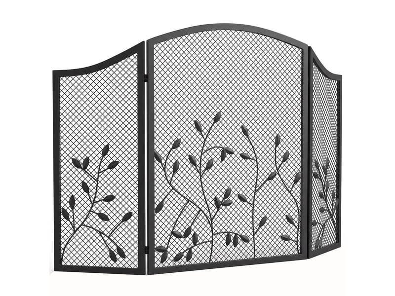  Pare-feu, pare-feu pliable en 3 parties 122 x 75 cm  - Conforama B