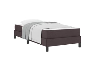 Lit simple 100x200 cm    coloris marron