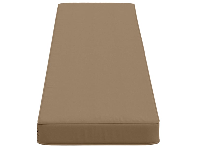 Coussin de banc, coussin d'assise, coussin pour chaisecanapé 1 pièce vught 100 % polyester taupe cf52253 - Conforama D