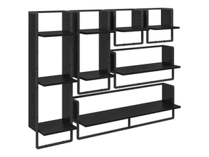 Etagère 100 cm coloris noir  
