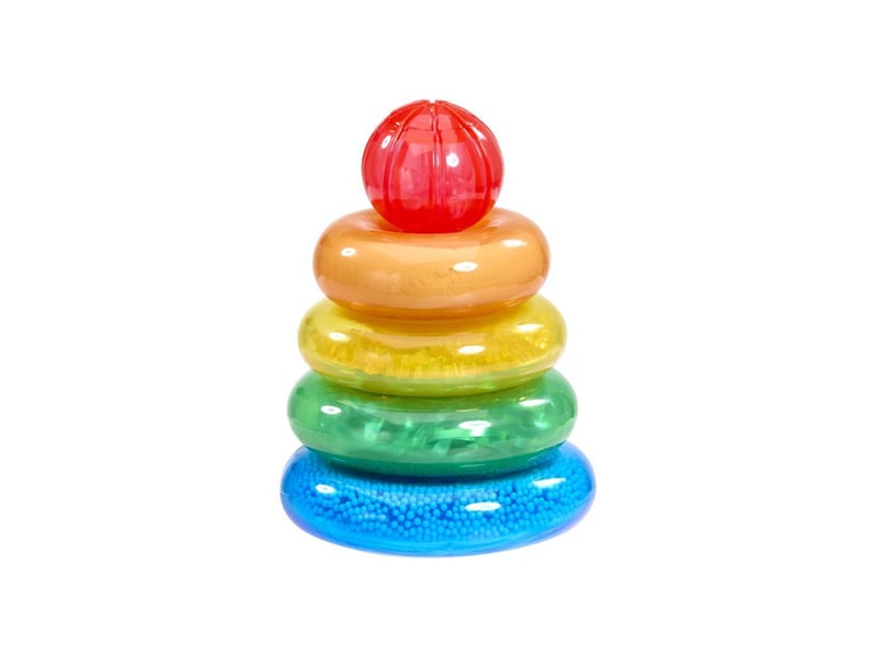  Jouet sensoriel empilable lil jellies 4 blocs jelly multi couleurs dès 6 mois GOL8720077378377 - Conforama E