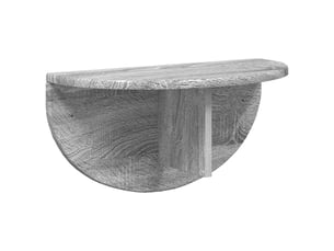 Étagère flottante, étagère suspendue montage mural gris sonoma 48 x 24 x 24 cm cf42545